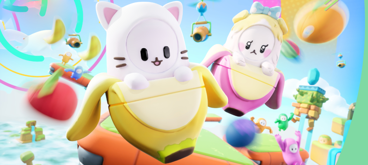 Fall Guys ganha cosméticos fofíssimos em parceria com Bananya