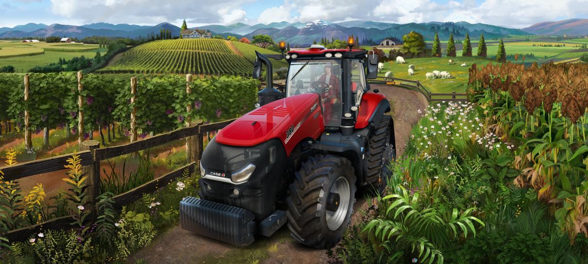 Farming Simulator 22 está grátis para PC por tempo limitado
