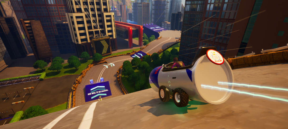 Fortnite lança mapa de corrida maluca com streamers brasileiros