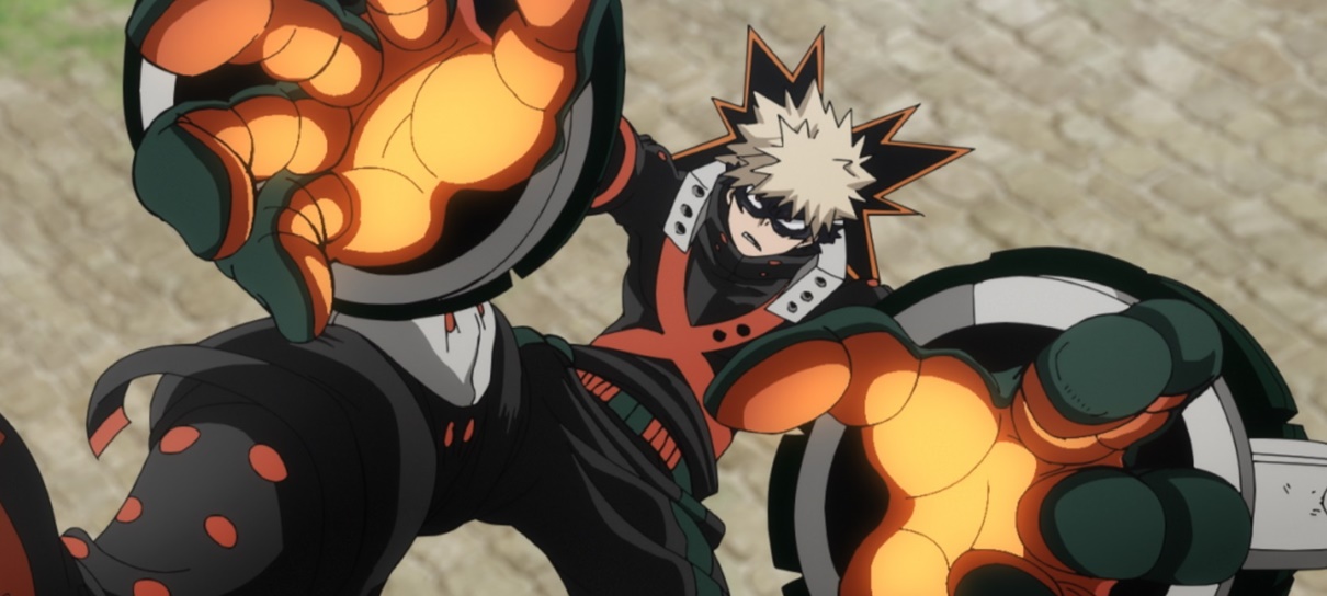 Fotos do novo filme de My Hero Academia destacam Deku, Bakugo e mais