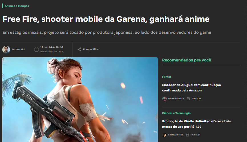 Anime Free Fire