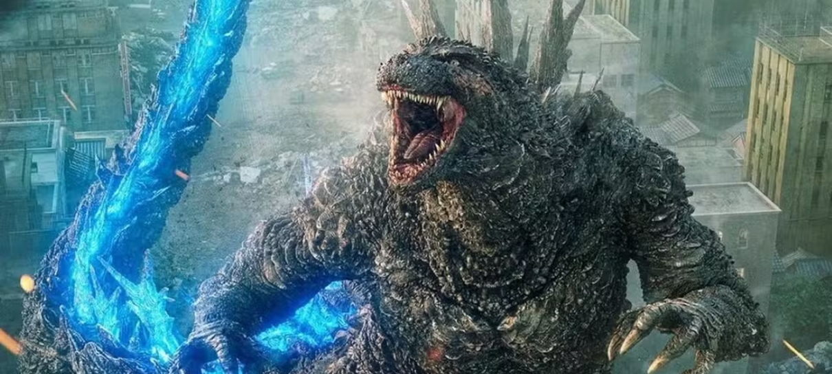 Godzilla Minus One, aclamado filme do kaiju, está disponível na Netflix