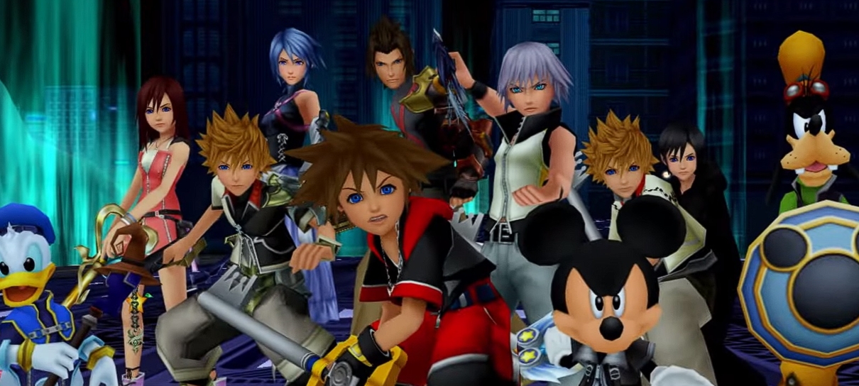 Jogos da franquia Kingdom Hearts chegam ao Steam em junho