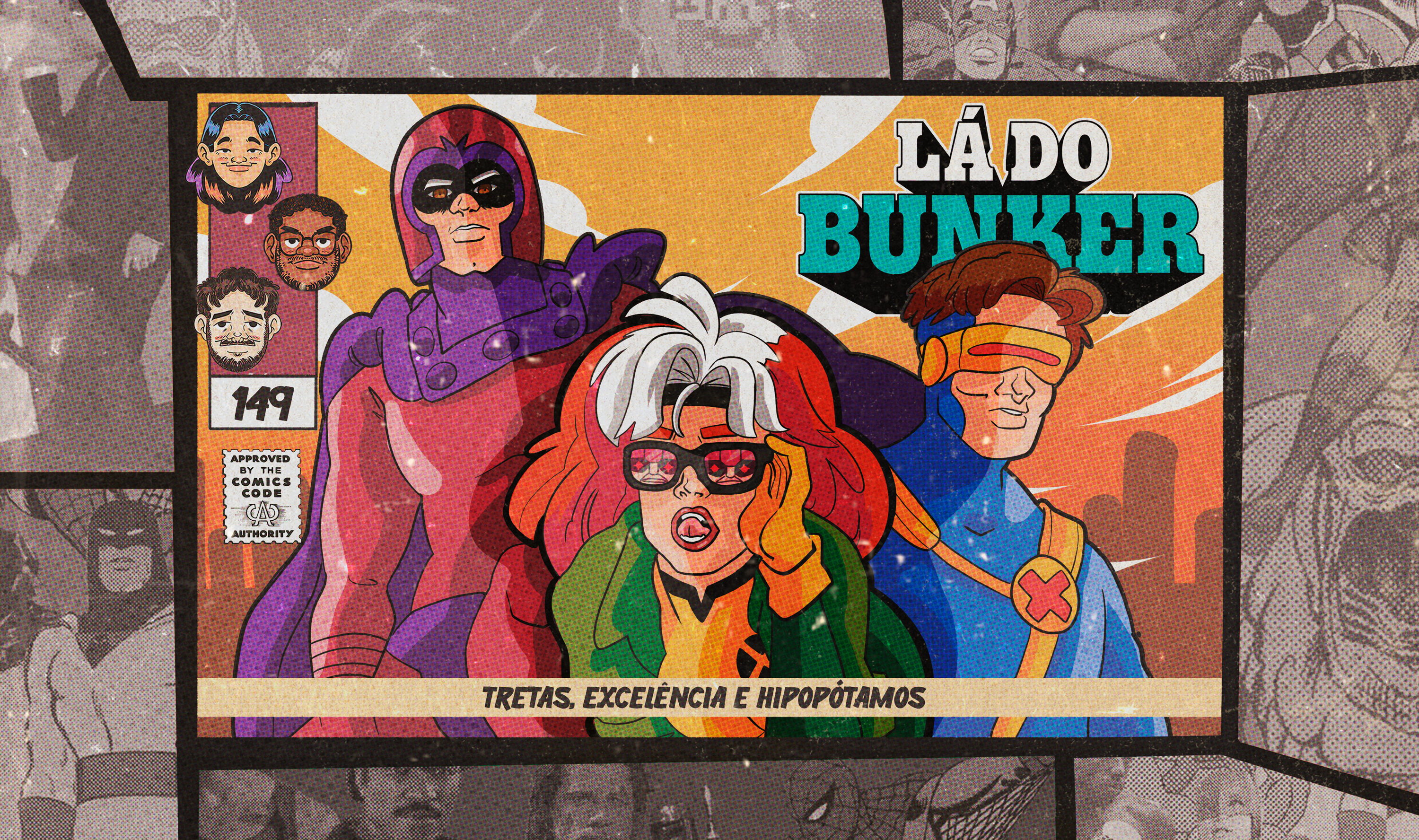 Capa do episódio Tretas, excelência e hipopótamos