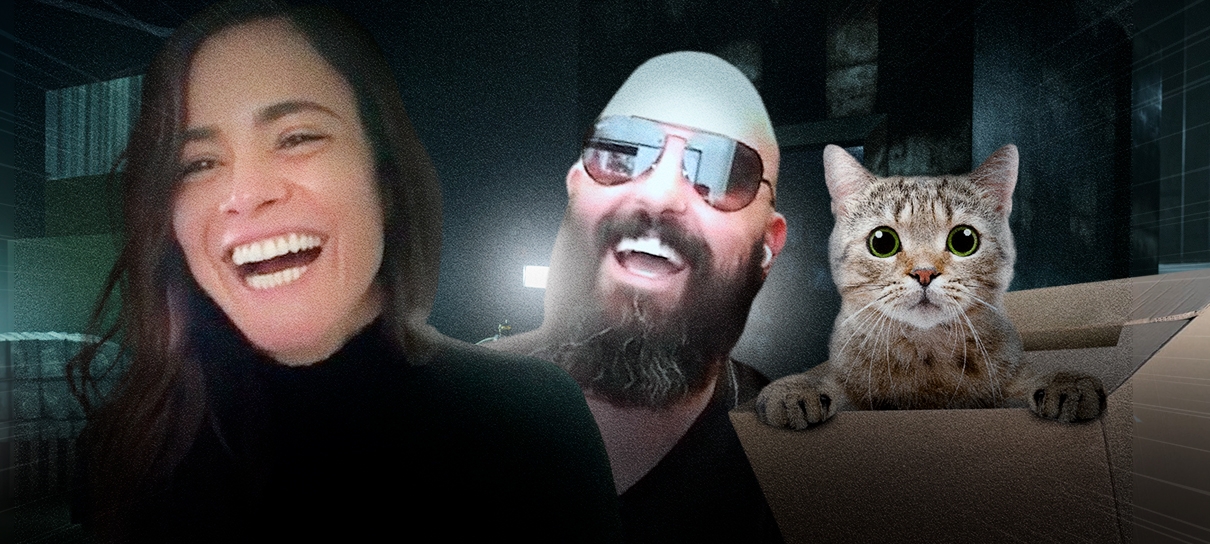 Matéria Escura: Azaghal e Alice Braga falam sobre multiverso e paralelepípedos