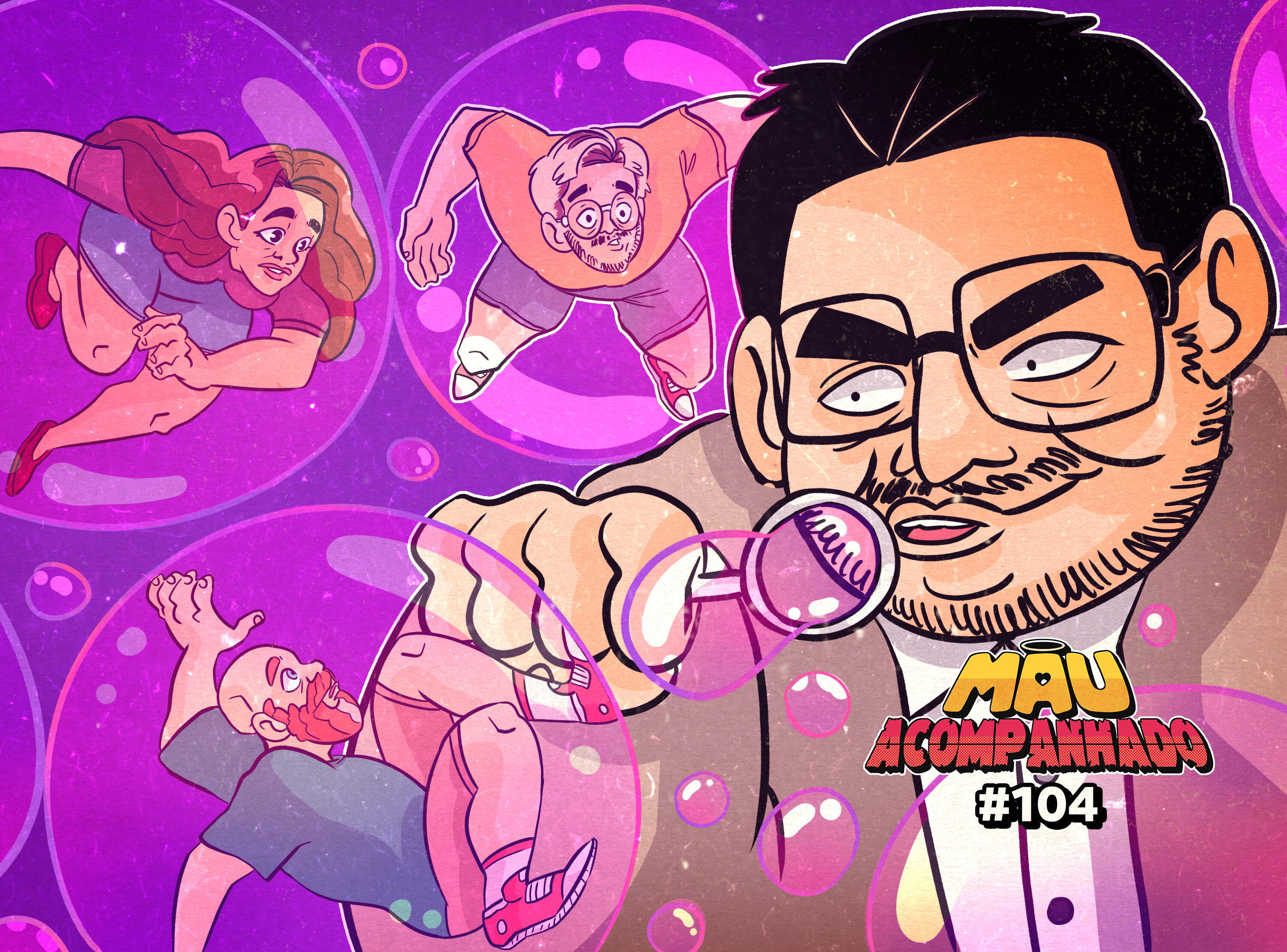 Capa do episódio A Bolha é o melhor reality show do Brasil!