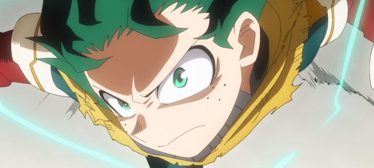 Heróis enfrentam Dark Might em fotos do novo filme de My Hero Academia