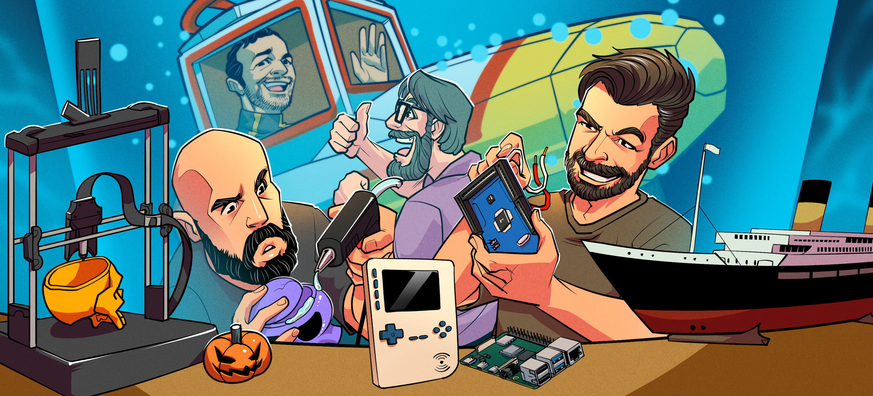 Capa do episódio Gambiarras extremas e criativas da Cultura Maker