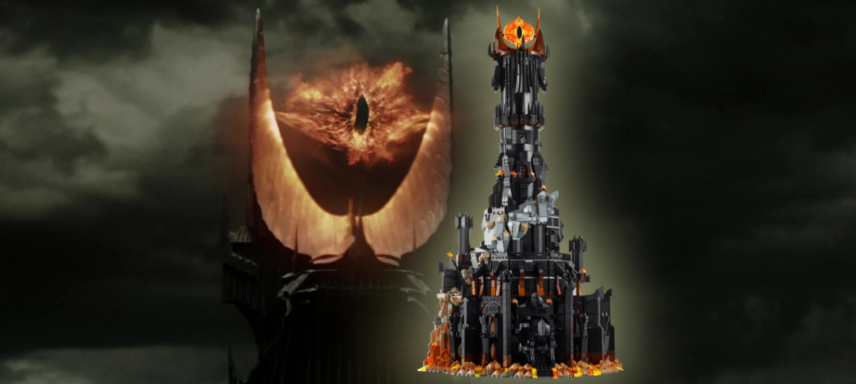 Torre de Sauron inspira um set de LEGO para a todos governar