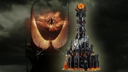 Torre de Sauron inspira um set de LEGO para todos governar