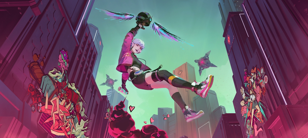 RKGK une grafite e cultura pop japonesa em experiência viciante | Review