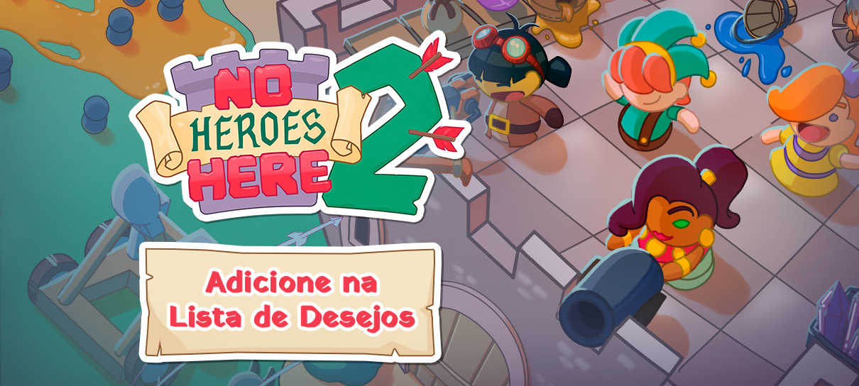 No Heroes Here 2 está chegando; adicione na wishlist do Steam