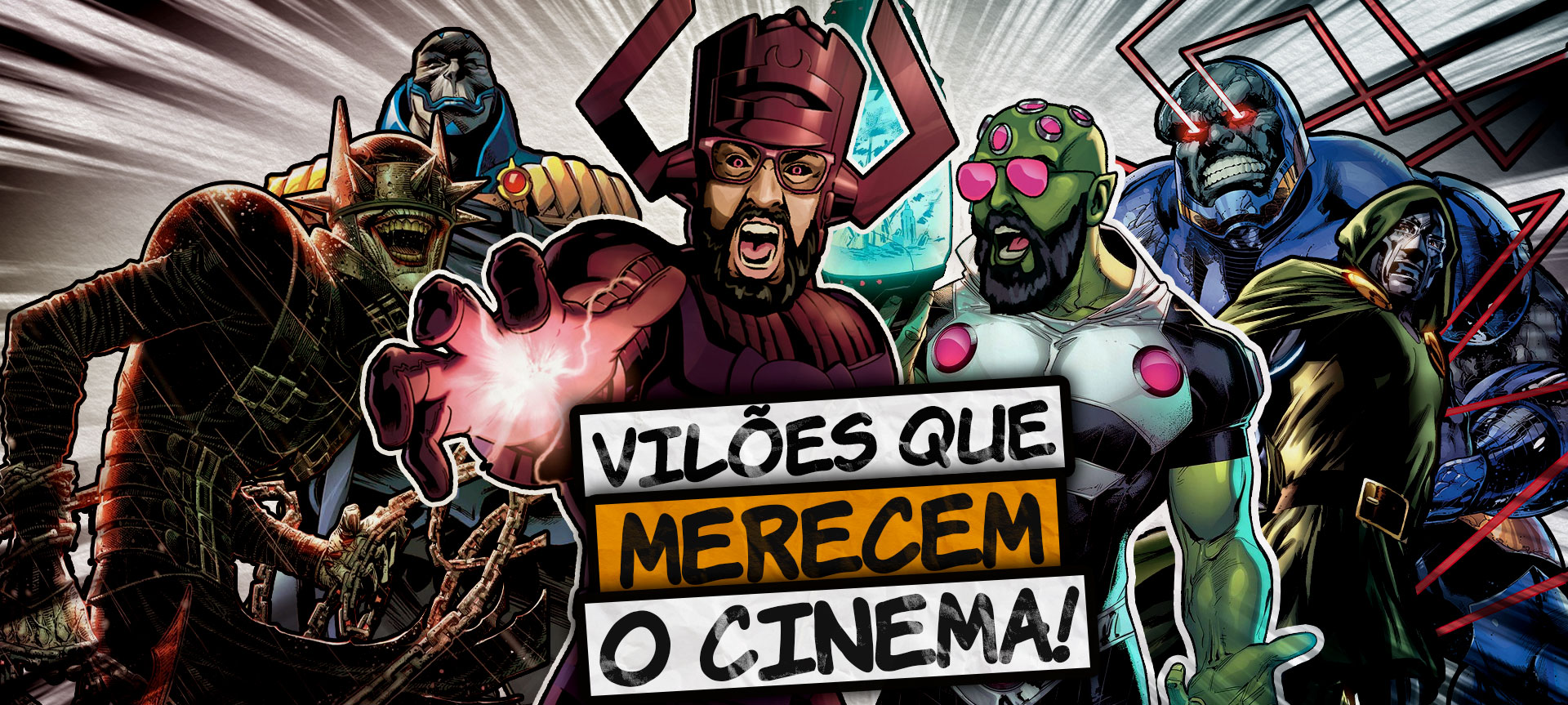 VILÕES DOS QUADRINHOS MAIS ESNOBADOS DO CINEMA