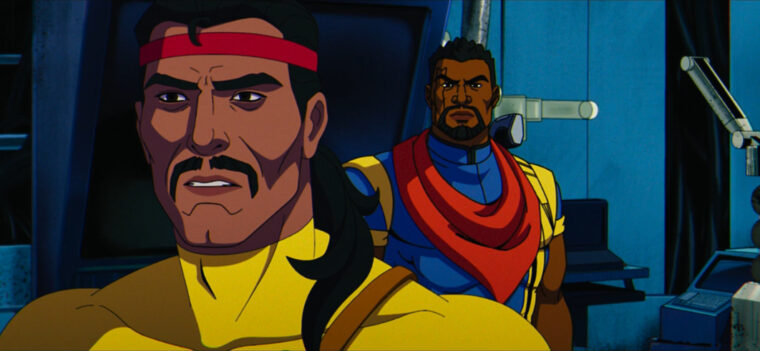 Forge e Bishop, dois dos X-Men que ficaram para trás no final da temporada (Marvel/Reprodução)