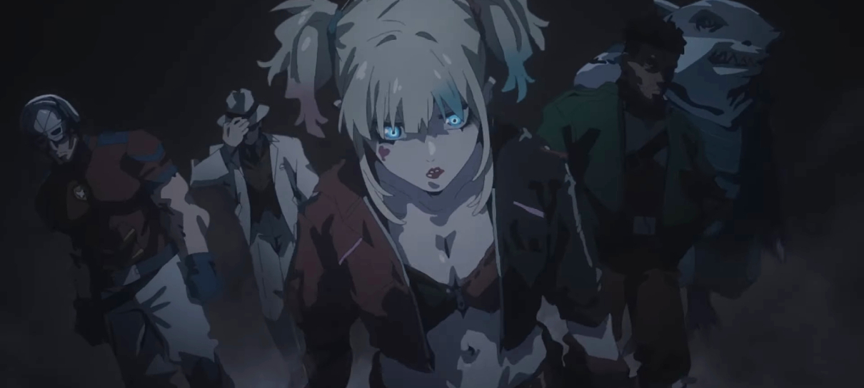 Anime do Esquadrão Suicida divulga abertura com ação e slow motion