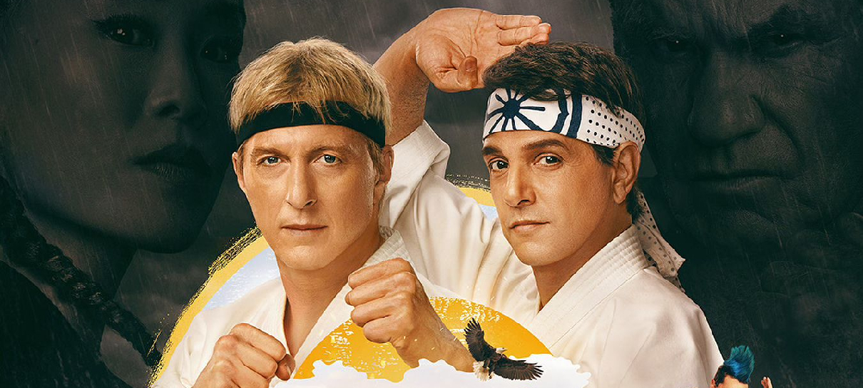 Temporada final de Cobra Kai ganha cartaz e anuncia trailer para o dia 1º