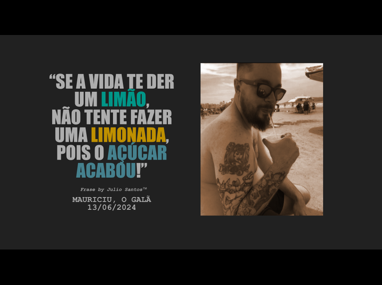 Frase do Dia