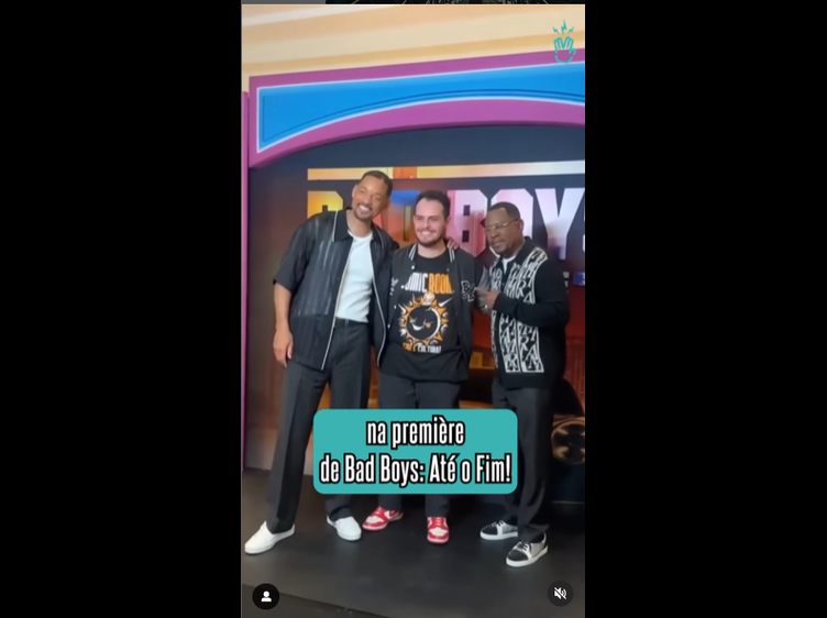 Gabes com Will Smith