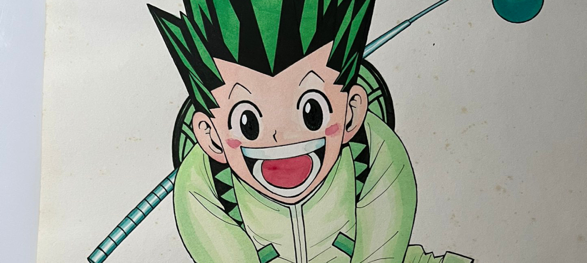 Togashi publica artes de Gon e Killua criadas há mais de 10 anos