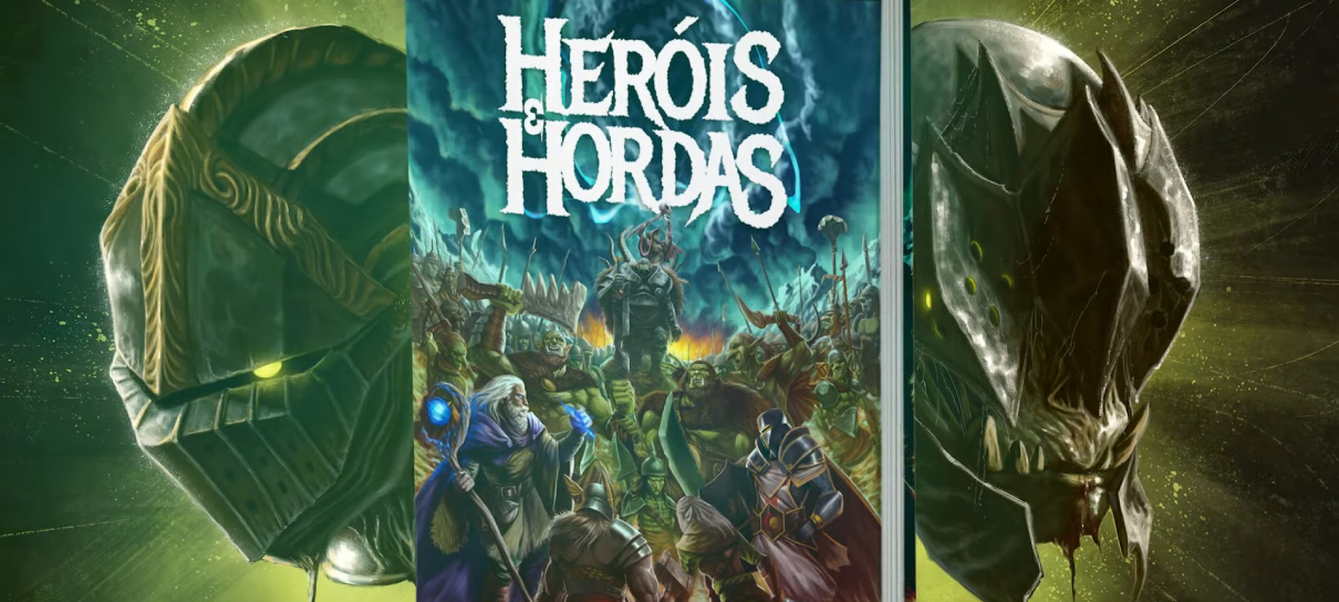 RPG de mesa Heróis e Hordas busca financiamento
