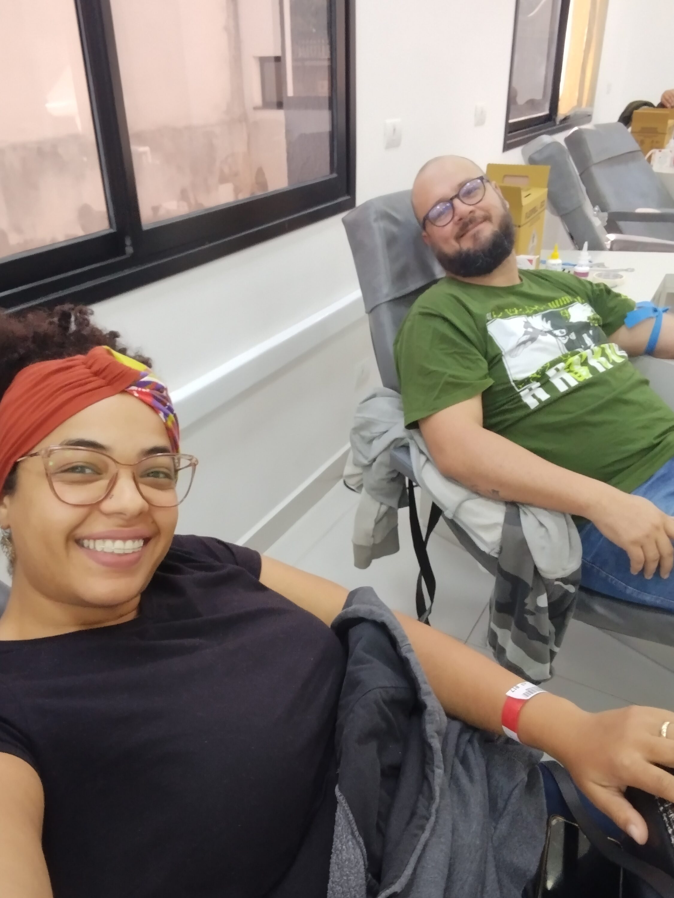 Alligton Aurelio de Souza e esposa 
