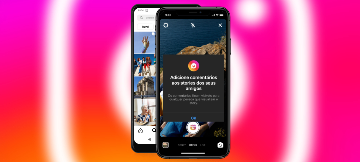 Instagram passa a ter comentários em stories