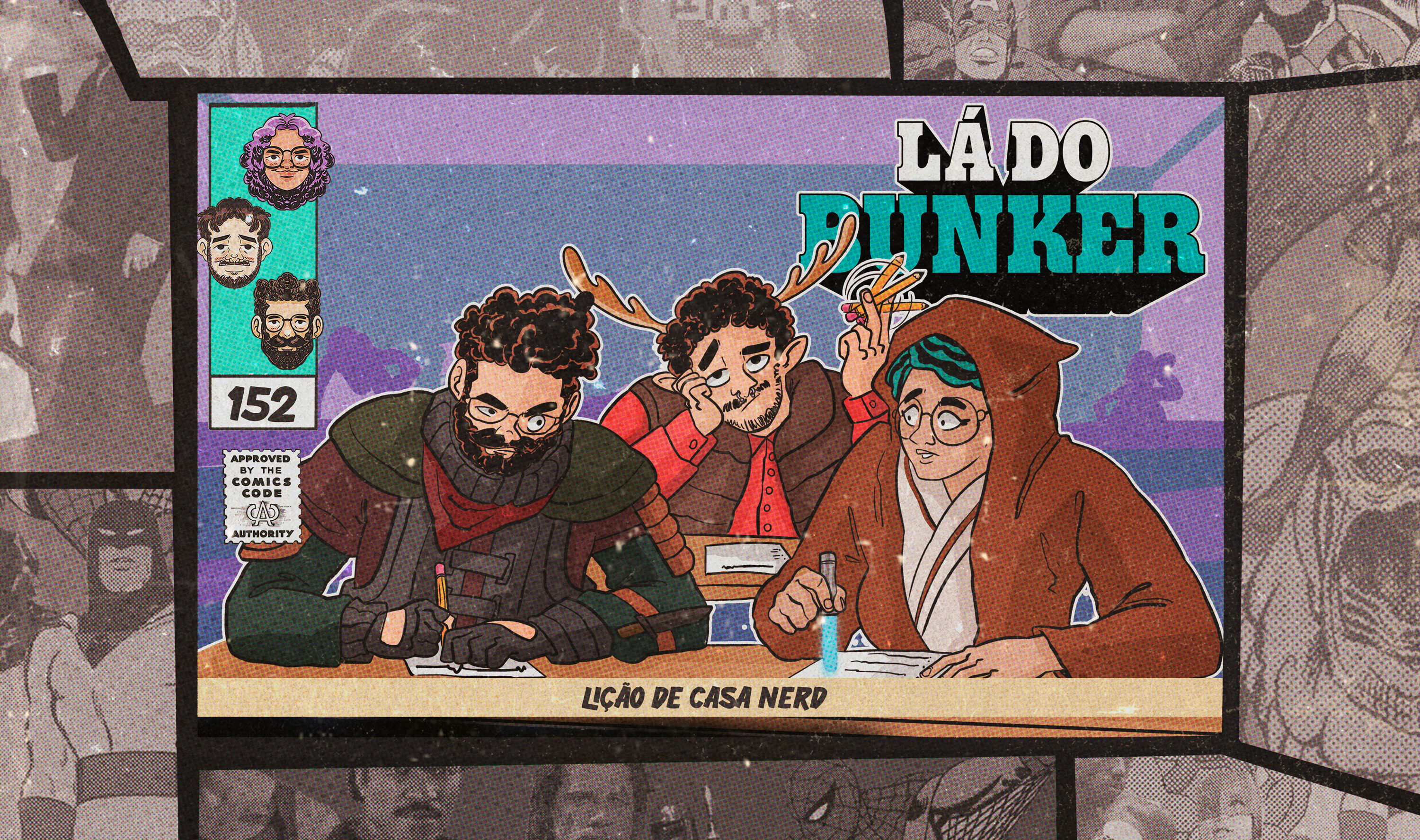 Capa do episódio Lição de casa nerd