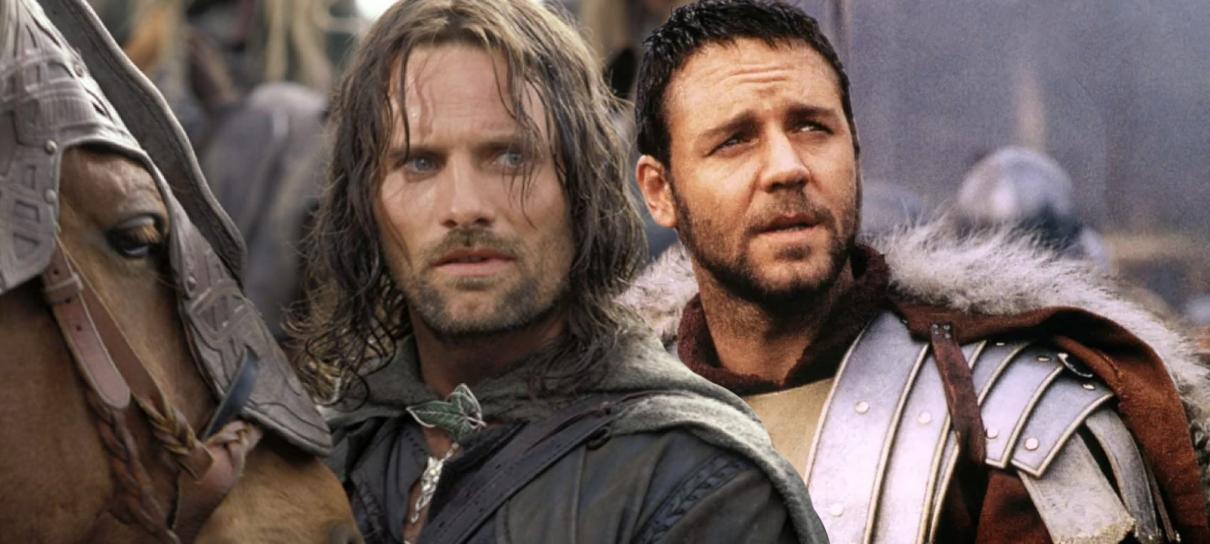 Russell Crowe explica por que recusou Aragorn em O Senhor dos Anéis