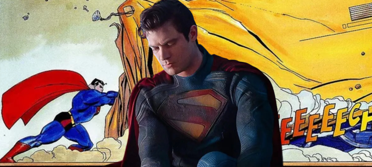 Fotos do set de Superman mostram herói nas capas de jornais