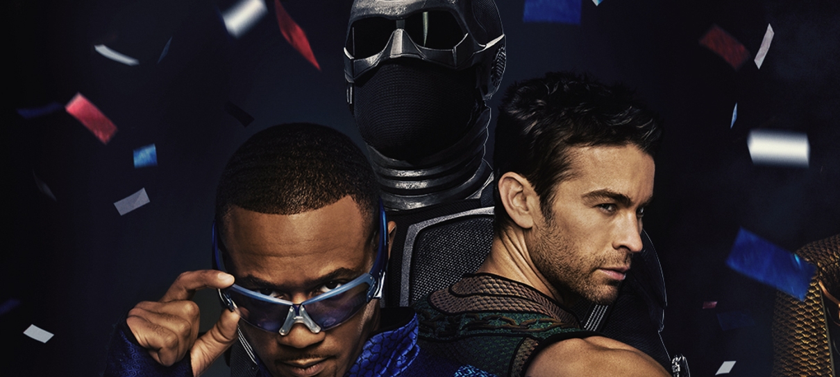 The Boys revela cartaz da 4ª temporada com Black Noir, Profundo e Trem-Bala