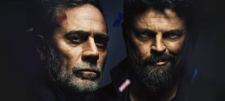 Jeffreu Dean Morgan e Karl Urban em cartaz da quarta temporada de The Boys (Amazon Prime Video/Reprodução)