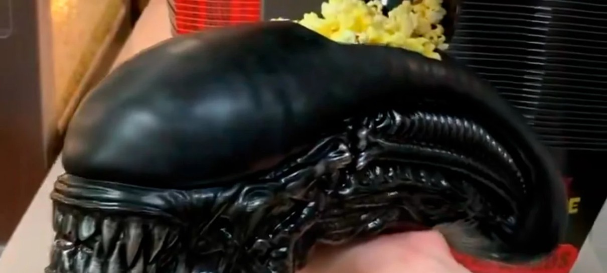 Alien: Romulus ganha balde de pipoca curioso pra testar nossa maturidade