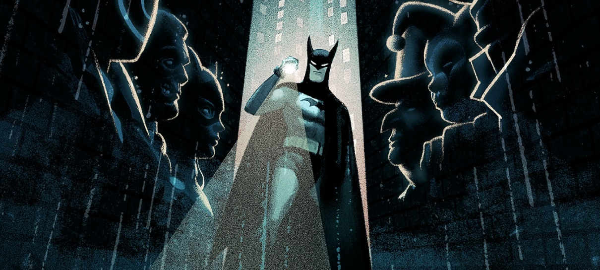 Batman aparece cercado por vilões em cartaz da nova animação