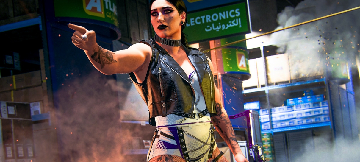 Call of Duty recebe Rhea Ripley e companhia em colaboração com WWE
