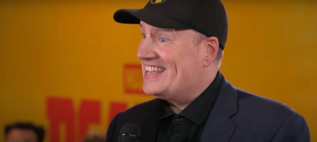 Astros da Marvel prestigiam Kevin Feige na Calçada da Fama de Hollywood