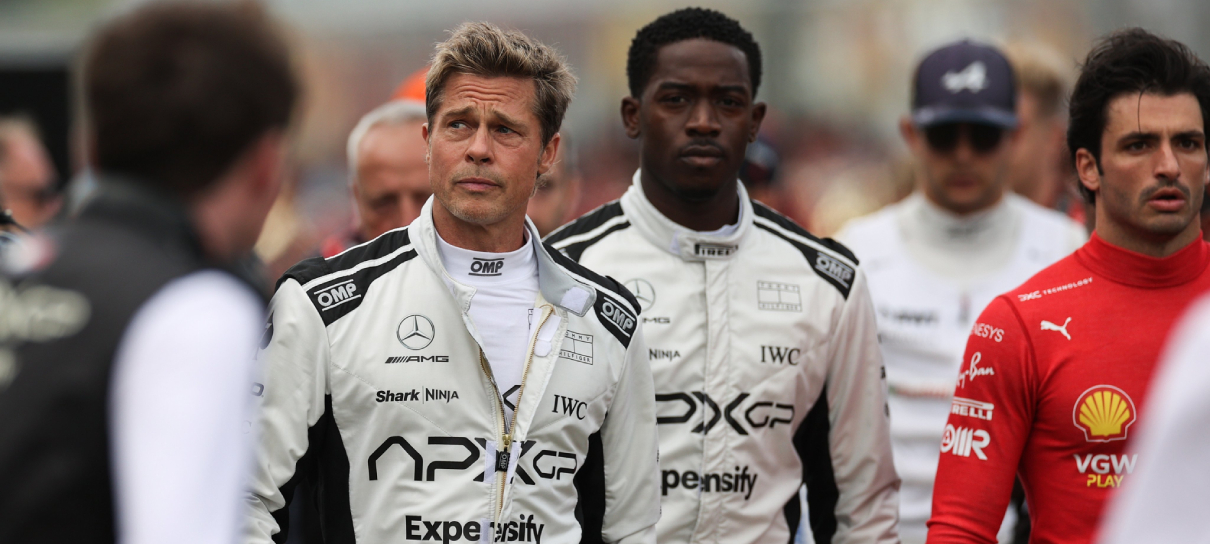 F1, filme de Fórmula 1 com Brad Pitt, ganha teaser veloz
