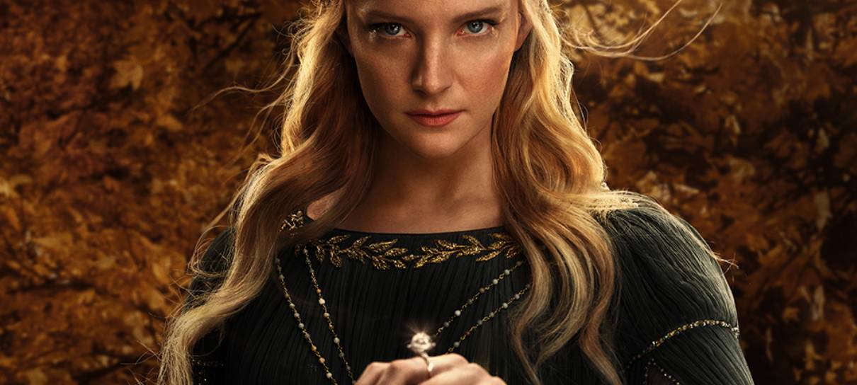 Galadriel está de volta em cartaz da 2ª temporada de Os Anéis de Poder