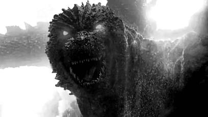 Godzilla Minus One volta aos cinemas brasileiros com versão preto e branco