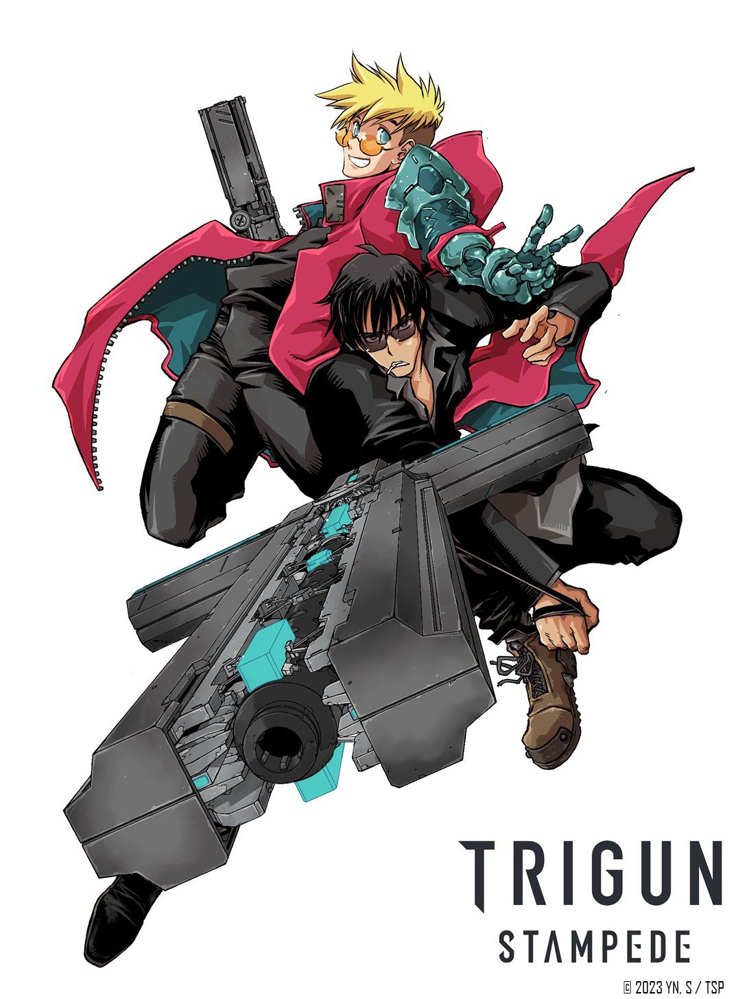 Continuação de Trigun Stampede ganha novo título - Jovem Nerd