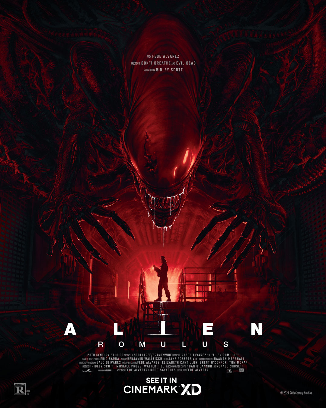 Alien: Romulus prepara estreia nos cinemas com cartazes bonitões