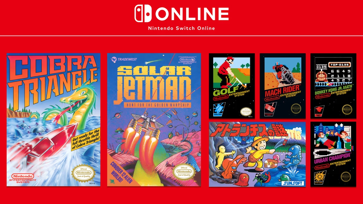 Os novos jogos do Pacote Adicional do Switch Online