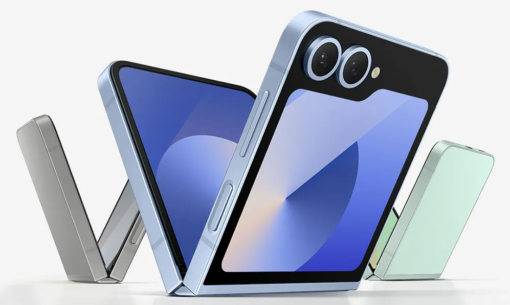 Imagem promocional do Galaxy Z Flip 6