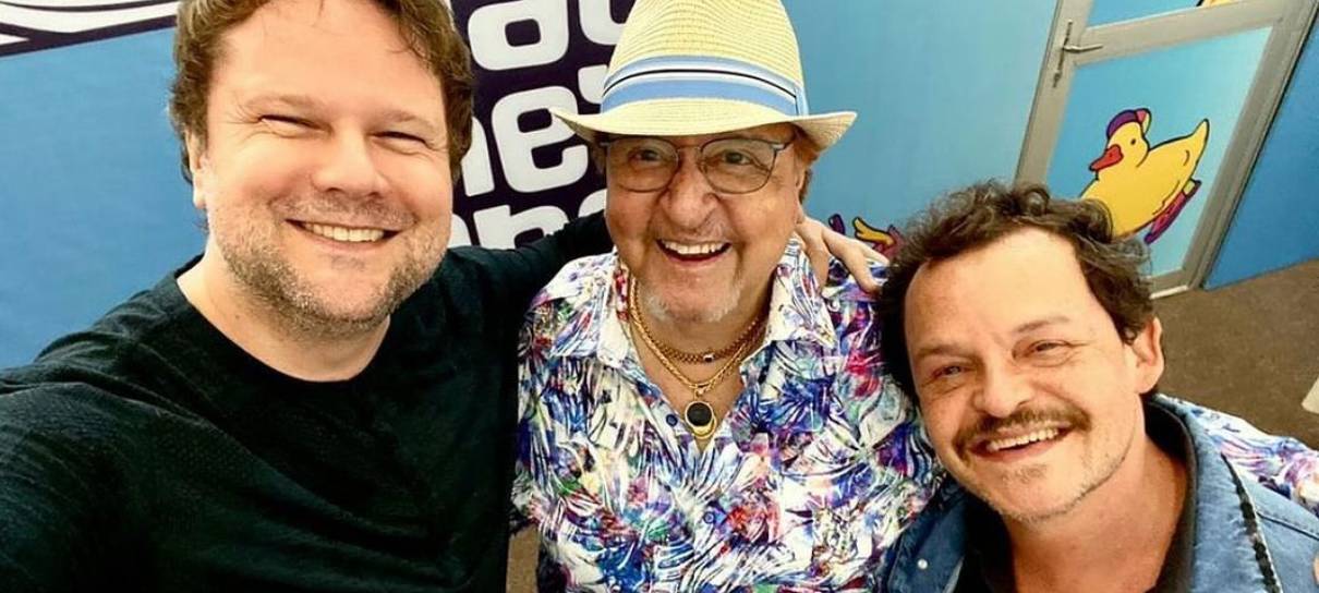 João Grilo, Chicó e Quico se encontram em foto pesadíssima