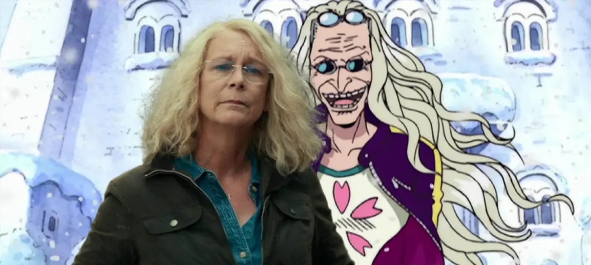 Jamie Lee Curtis não será Kureha na série de One Piece, diz produtora