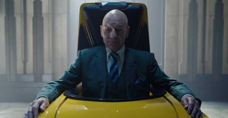 Professor X chega ao MCU em Doutor Estranho no Multiverso da Loucura (Marvel Studios/Reprodução)