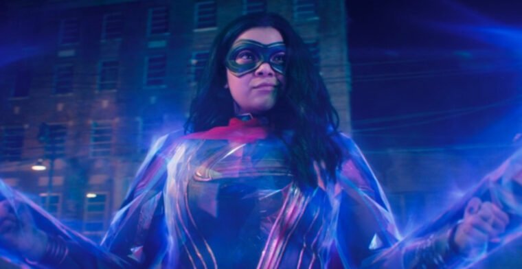 Foto da Ms. Marvel, a primeira personagem do MCU a ser chamada de "mutante" (Marvel Studios/Reprodução)