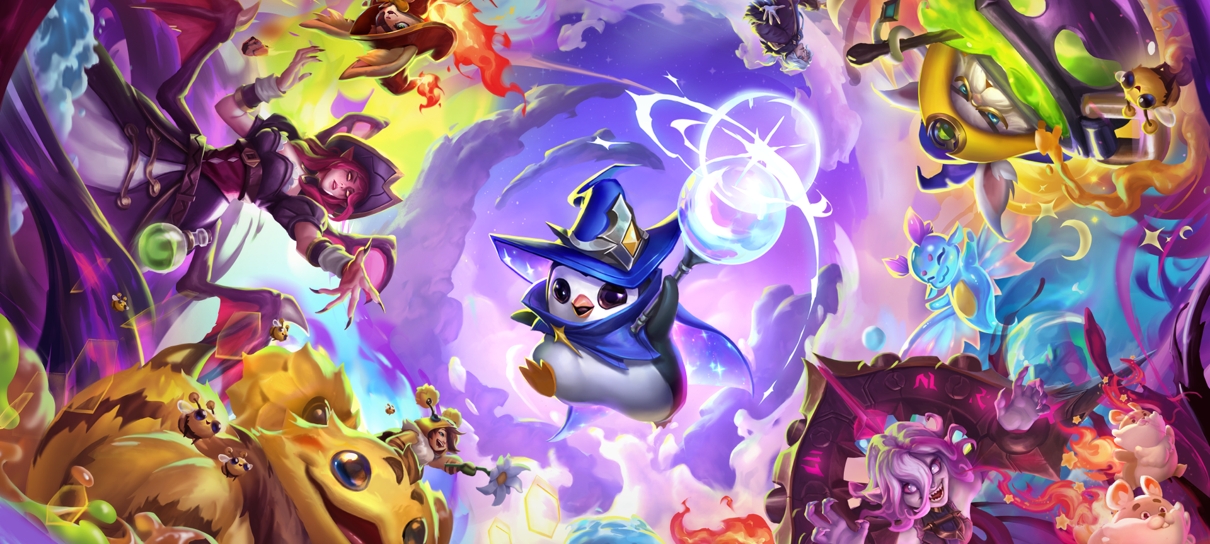 Set 12 de Teamfight Tactics terá três novos Campeões e magia vibrante
