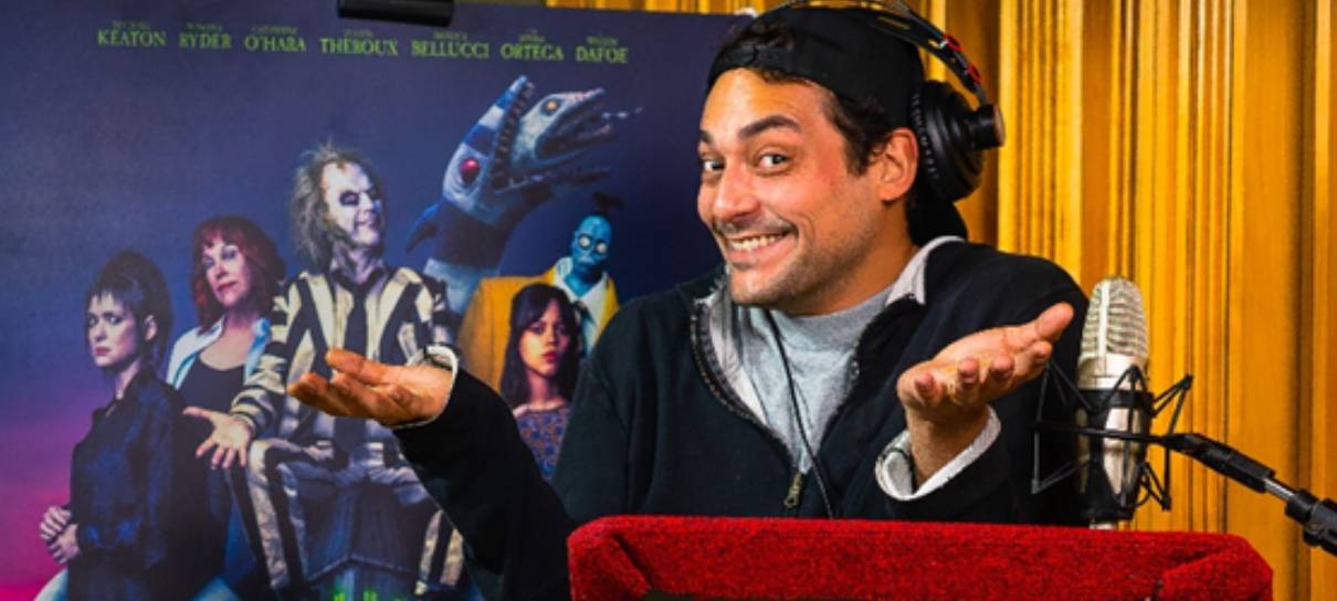 Eduardo Sterblitch dará voz ao Beetlejuice em versão dublada do novo filme
