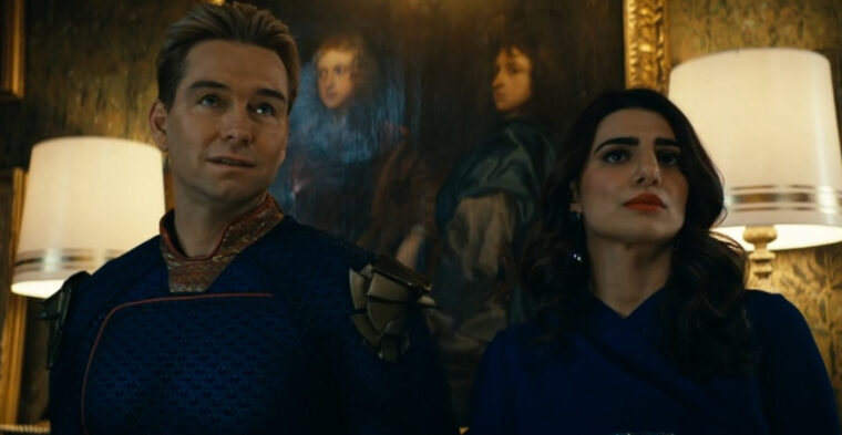 Capitão Pátria e Victoria Neuman firmam parceria de vez em The Boys (Amazon Prime Video/Reprodução)