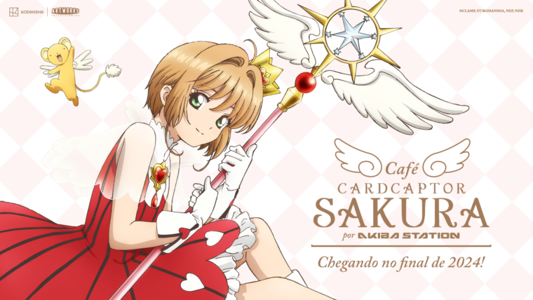 Café Cardcaptor Sakura por Akiba Station tem lançamento previsto para 2024 (Artworks/Reprodução)